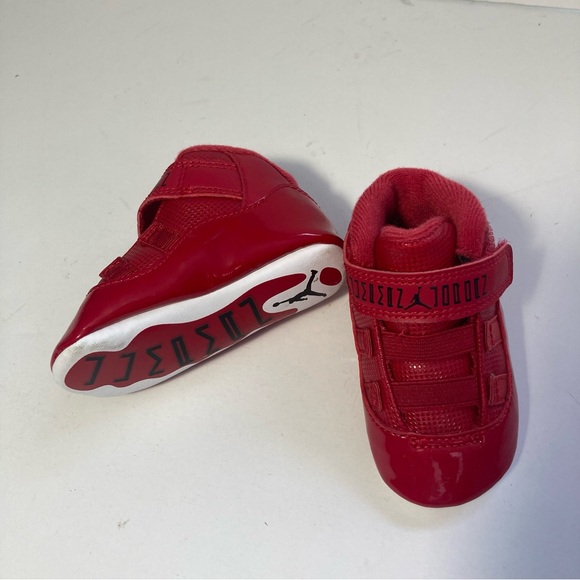 NIKE AIR JORDAN 11 RETRO INFANT “WIN LIKE 96'' SIZE 3C Bootie (378049-623) - Picture 1 of 6